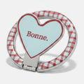 The Galactic Dust Heart Phone Grip - Red