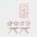 Butterfly & Star Hair Clip Set - Pink – hair accessories (view 1)