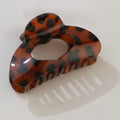 Tortoiseshell Heart Claw Clip