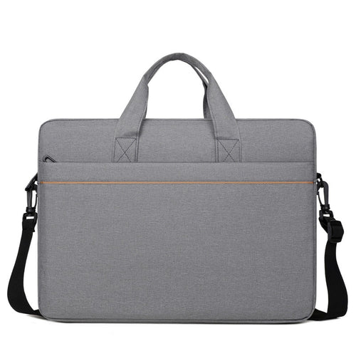 15-16 Inch Laptop Shoulder Bag Business Briefcase - Gray