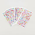 Sparkly Gem Sticker Sheet Set - Octagon Shapes