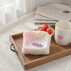 Fluffy Cake Slice Squishy - Pink