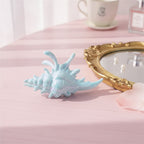 Shell Claw Hair Clip - Sky Blue