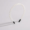 Dual Pearl Beaded Headband