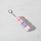 Smiley Face Keychain With Blocks - Type 4