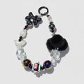 Dopamine Beaded Phone Charm Strap - Black – tech (view 1)