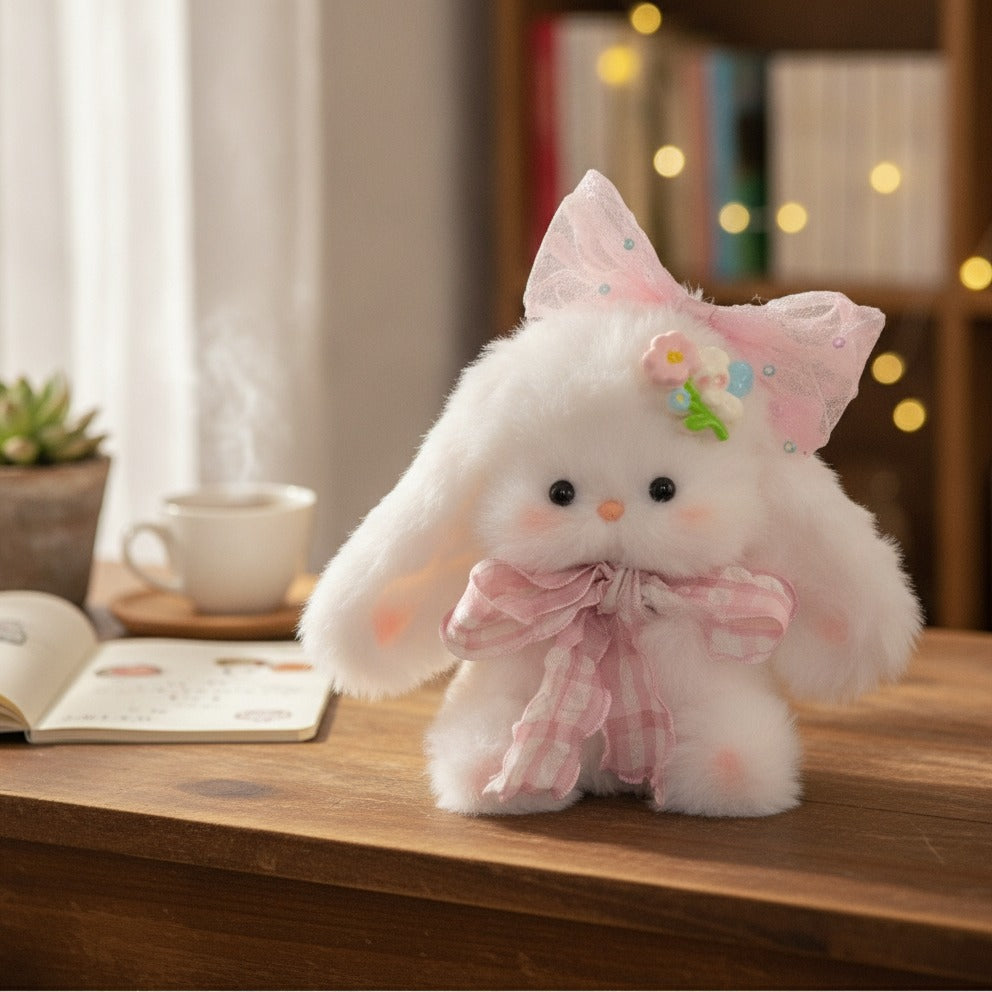 Make Your Own Fluffy Bunny Kit - White