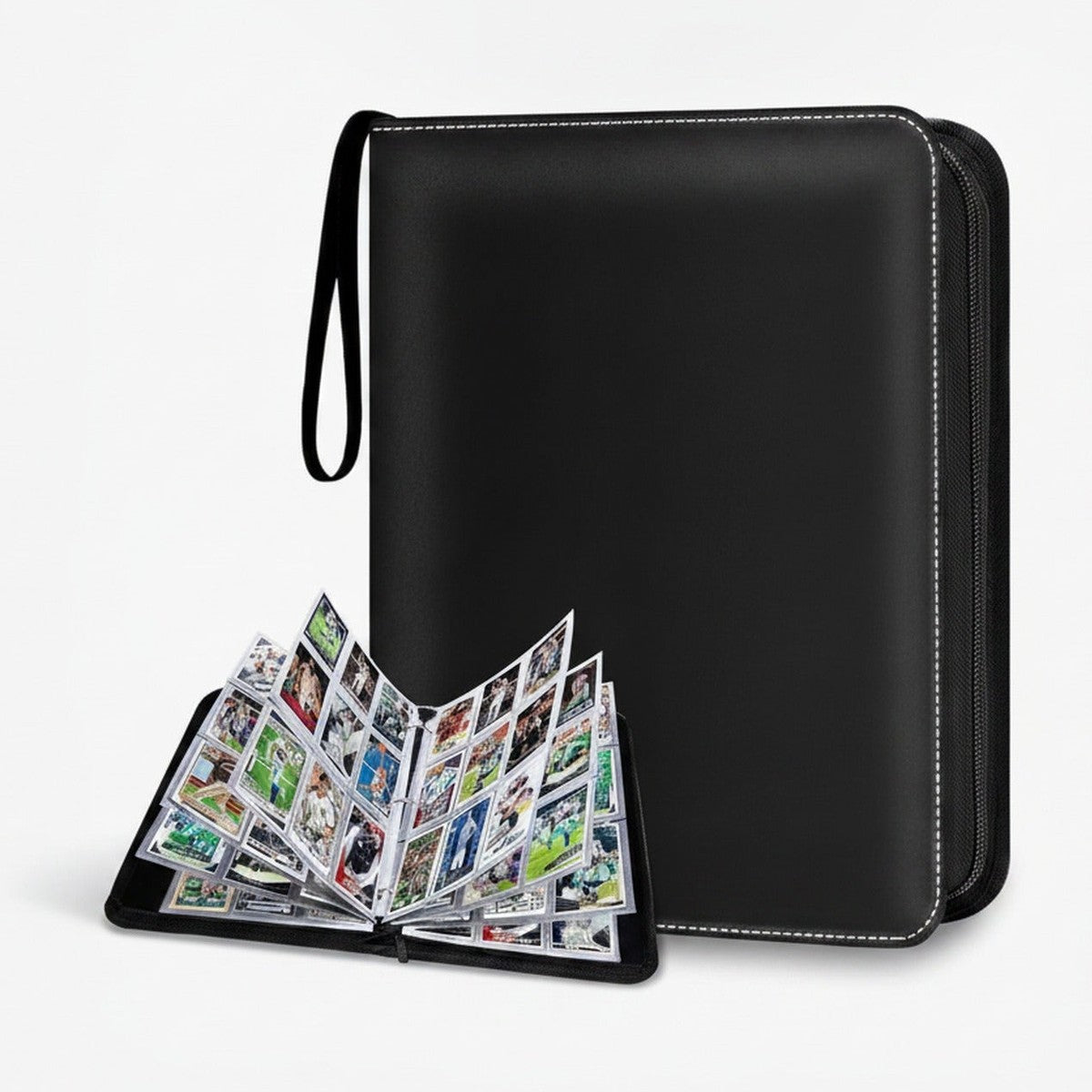 Nine-Pocket Card Collector Album - Black