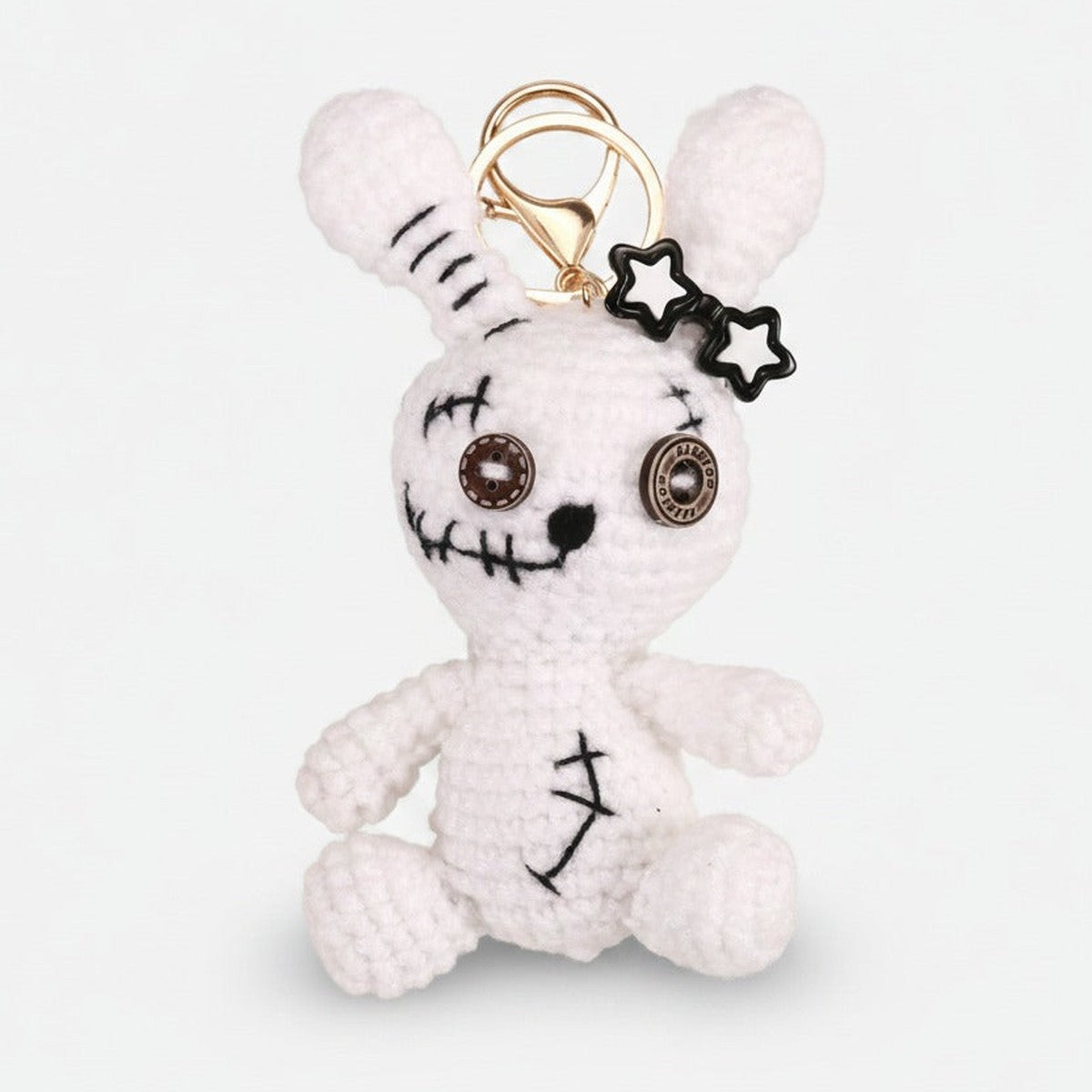 Mini Crochet Keychain DIY Kit - Bunny