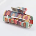 Patterned Hair Claw Clip - Multi