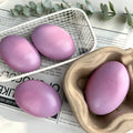 Purple Sweet Potato Cake Squishy Toy - Yellow