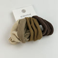 Neutral Tone Hair Scrunchie Set Pack – hair accessories (view 1)