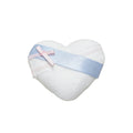 Flocked powder puff - White