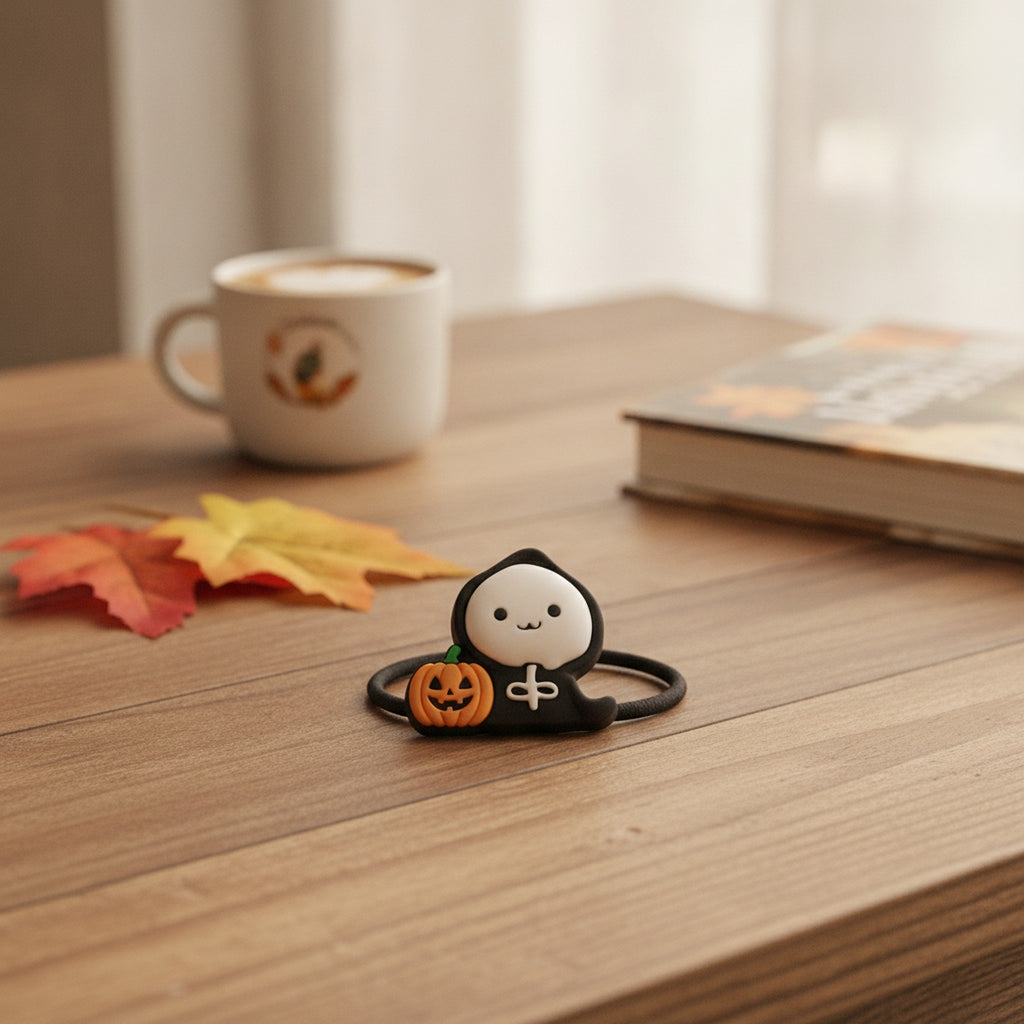 Halloween Squishy Donut - Broken Skull