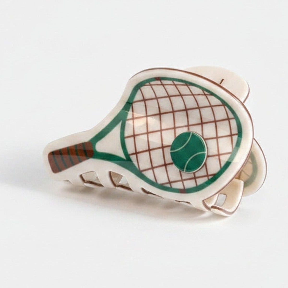 Tennis Racket Hair Claw Clips Pair – hair accessories (view 1)