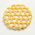 Crochet Mesh Hair Net - Yellow