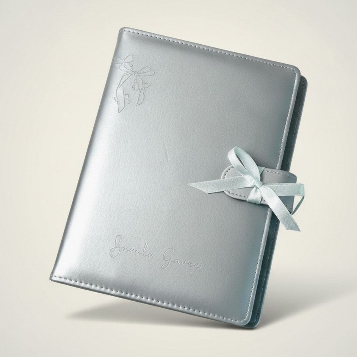Guala Gaman Embossed Planner with Ribbon Closure – stationery (view 1)