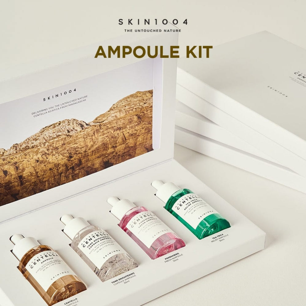 Skin1004 Madagascar Centella Ampoule Kit (Mini Ampoule 4 Types)
