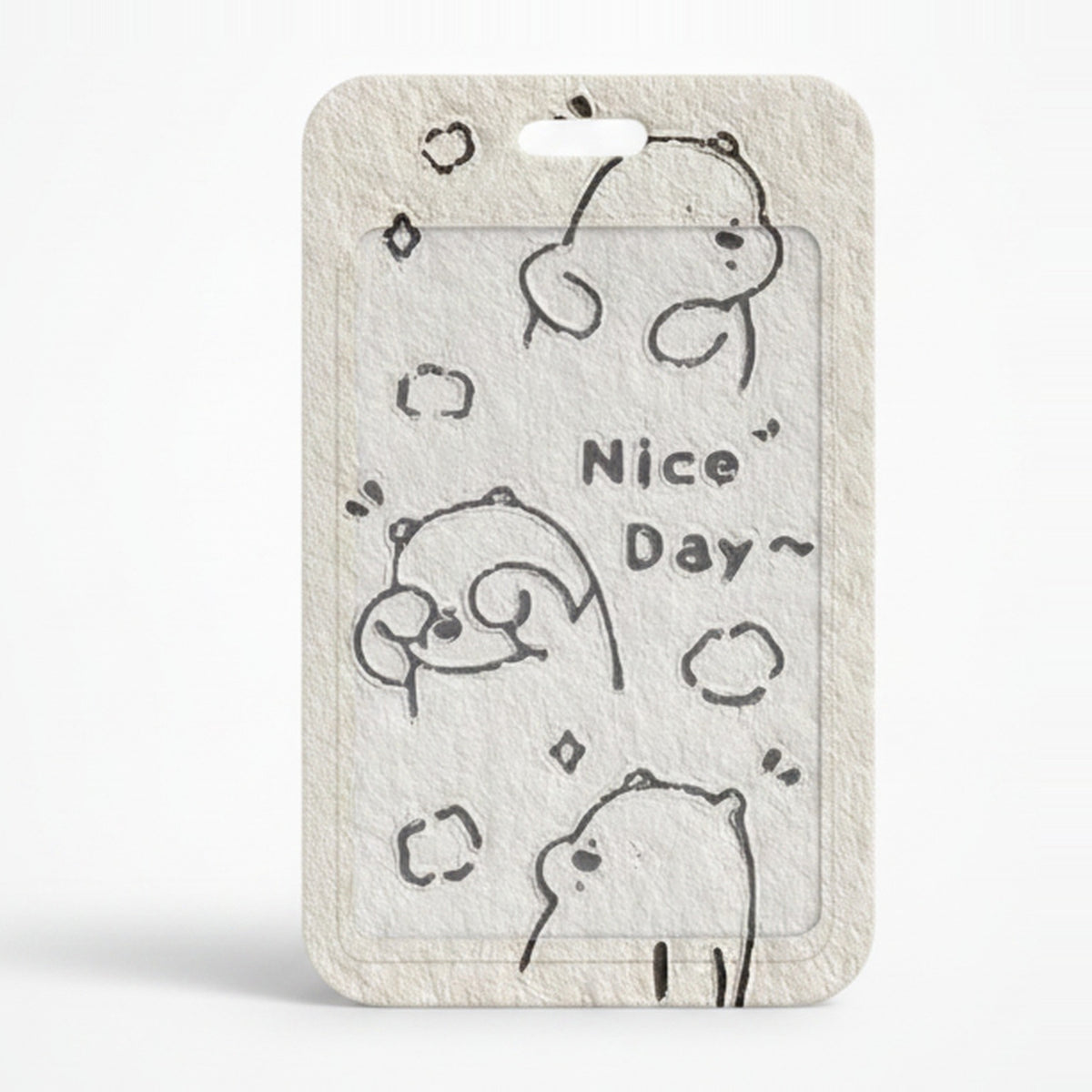 Cute Bear Card Holder & Braided Keychain – bags & wallets (view 1)