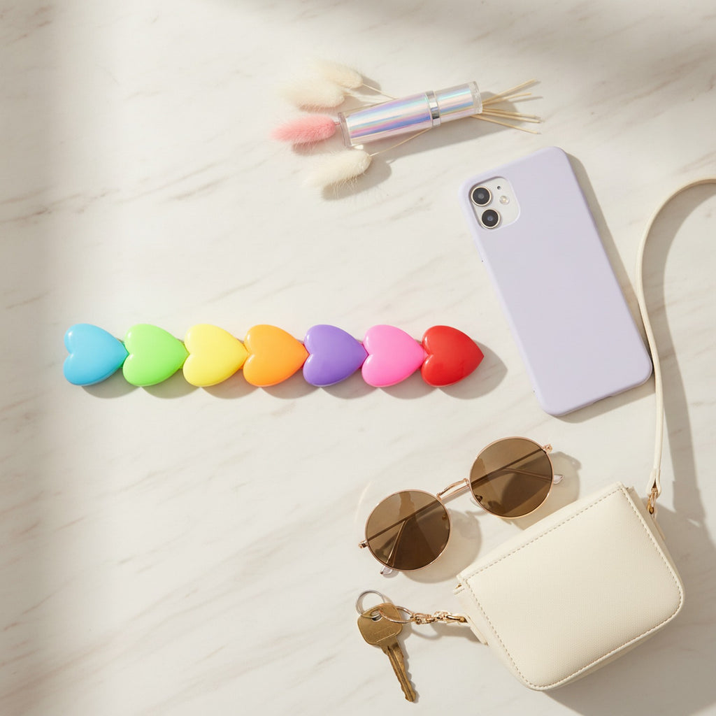 Cute Bunny Gel Pen Set Heart