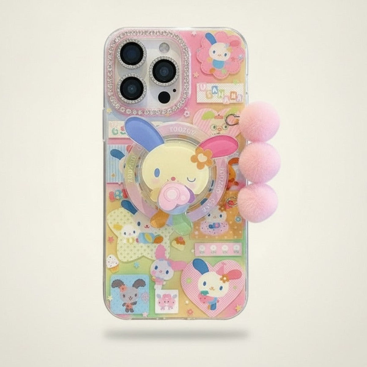 Cute Bunny Magnetic Phone Case – tech (view 1)