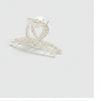 Pearl Heart Hair Claw Clip – hair accessories (view 1)