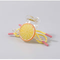 Citrus Slice Hair Claw - Yellow