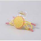 Citrus Slice Hair Claw - Yellow