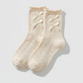 Off-White Bow-Embellished Crew Socks – apparel accessories (view 1)