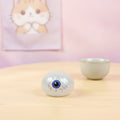 Spooky Dimple Squishy with Bamboo Steamer - White Ghost