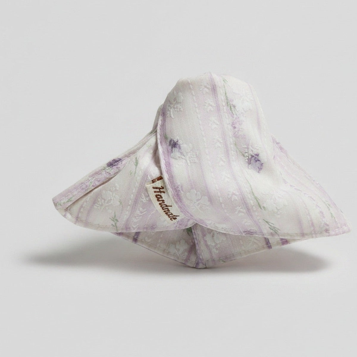 Lavender Floral Mesh Hair Claw Clip – hair accessories (view 1)
