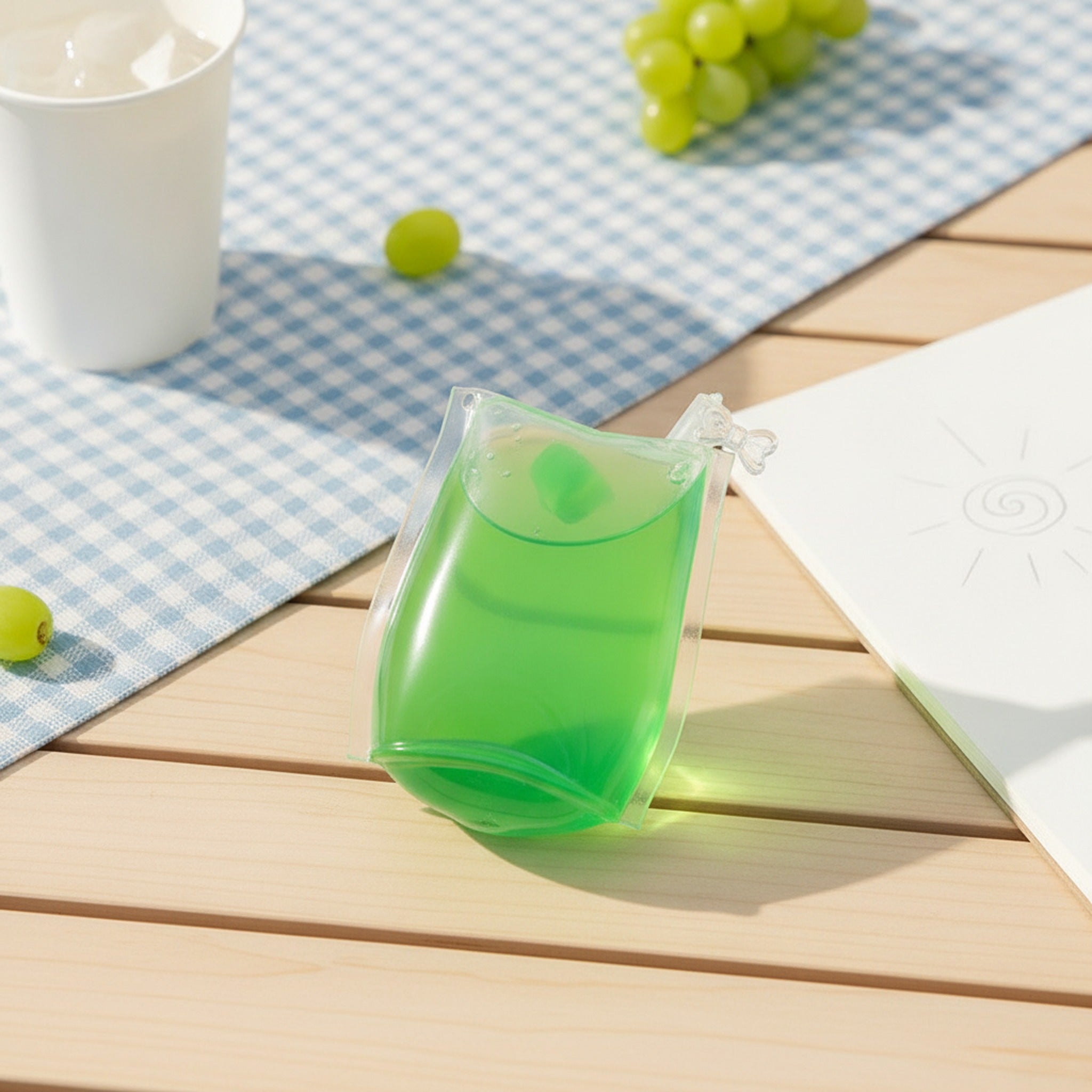 Squishy Juice Pouch - Green