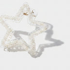 Pearl Beaded Star Hair Claw Clip – hair accessories (view 1)