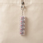 Mini Mechanical Keyboard Keychain - Pink Switch
