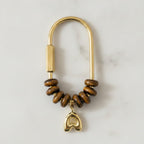 Beaded Initial Bag Charm - Type 3