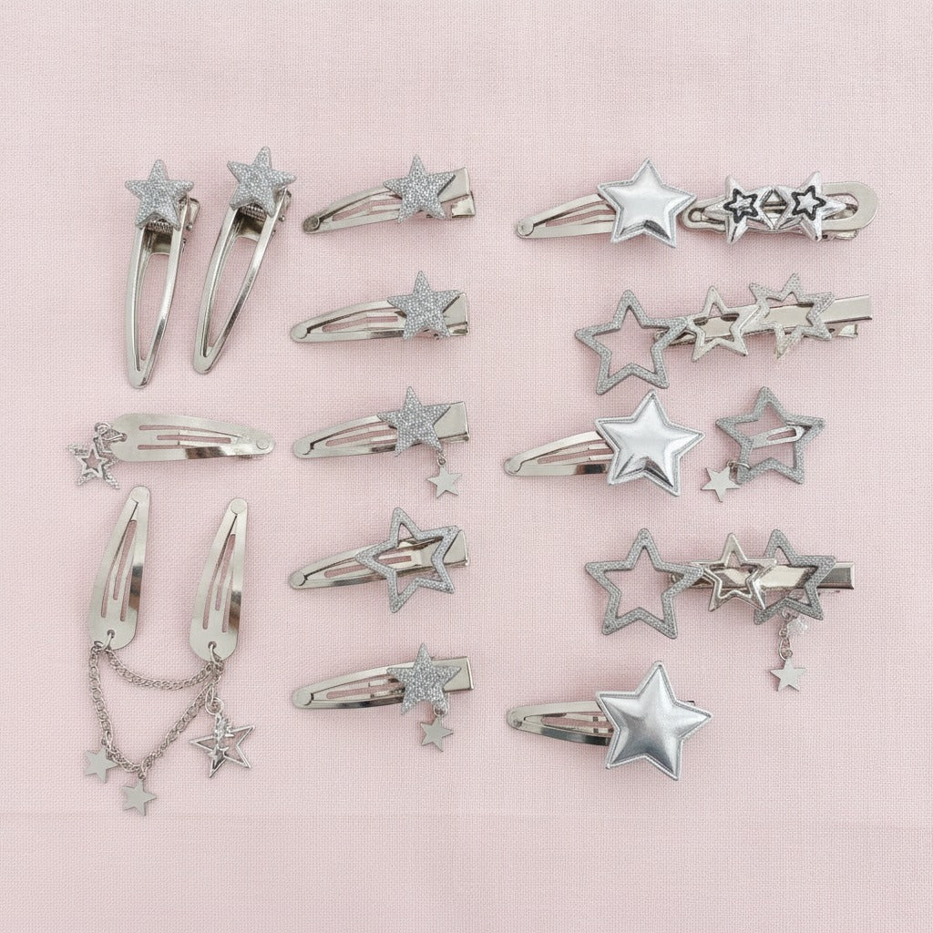 Star Clip Set - 14 Piece Set