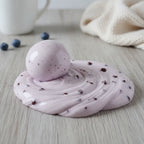 Creamy Squishy Dessert Bowl - Blueberry Cheesecake