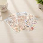 Cute Bear Sticker Sheet Set - Cheeky Corgi