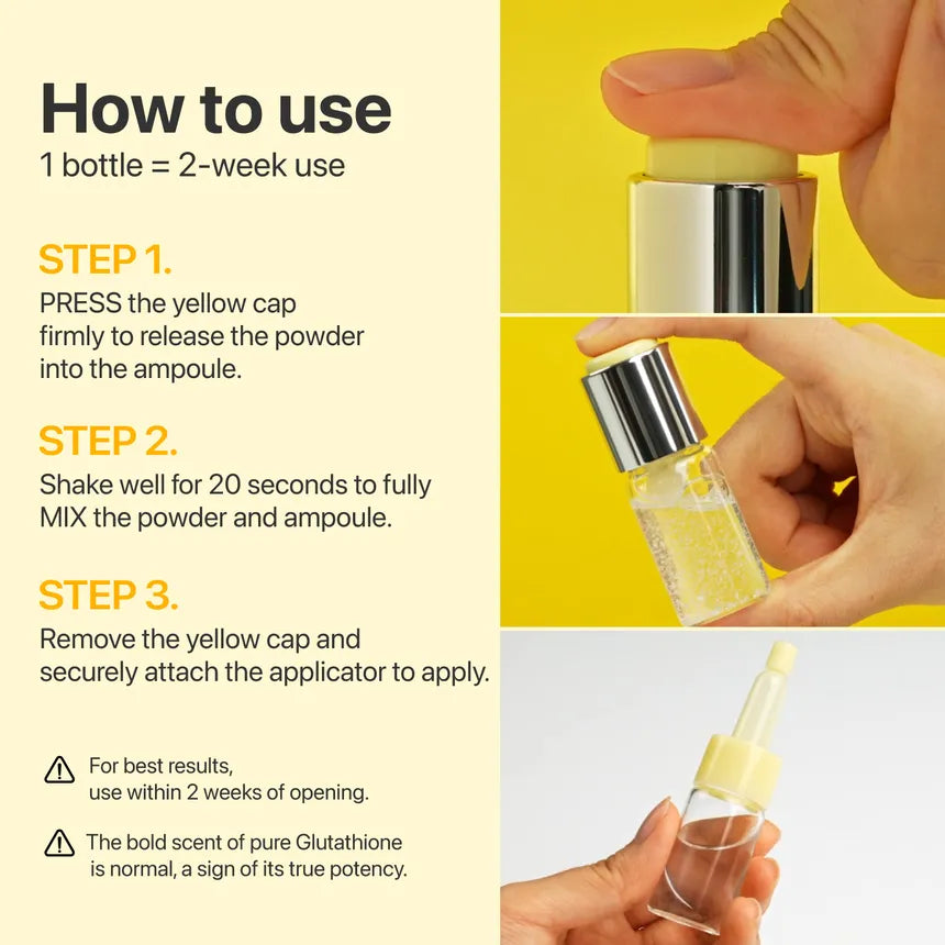 No.5 Glutathione TXA Advanced Dark Spot Ampoule Concentrate 10g+0.7g