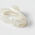 Teeth Hair Claw Clip - Holographic White – hair accessories (view 1)
