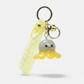 LED Octopus Resin Keychain Charm - Gray – novelty & toys (view 1)