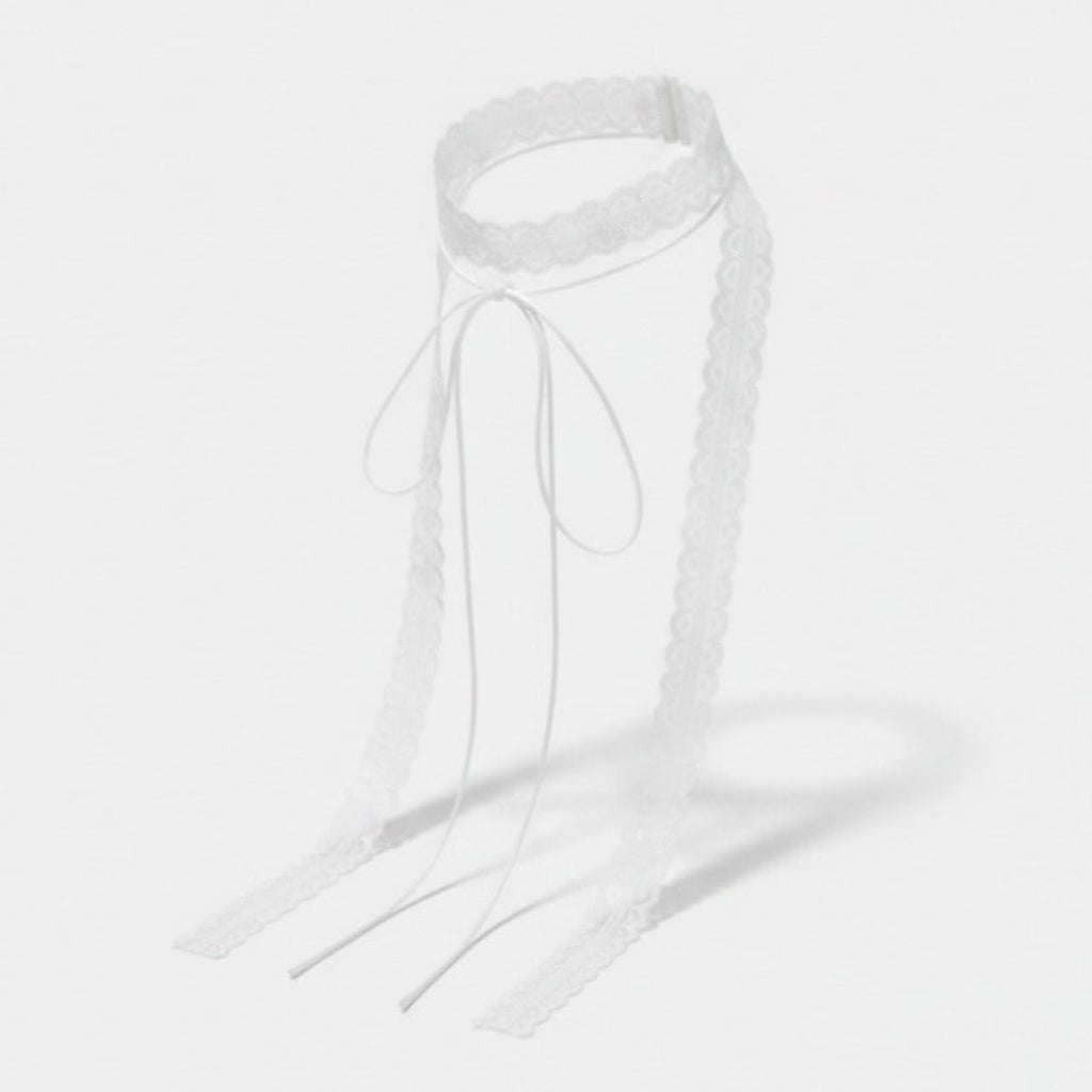 Textured Long Wrap Scarf - White