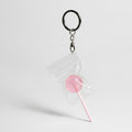 Lollipop Treat Bag Keychain Charm - Pink – novelty & toys (view 1)