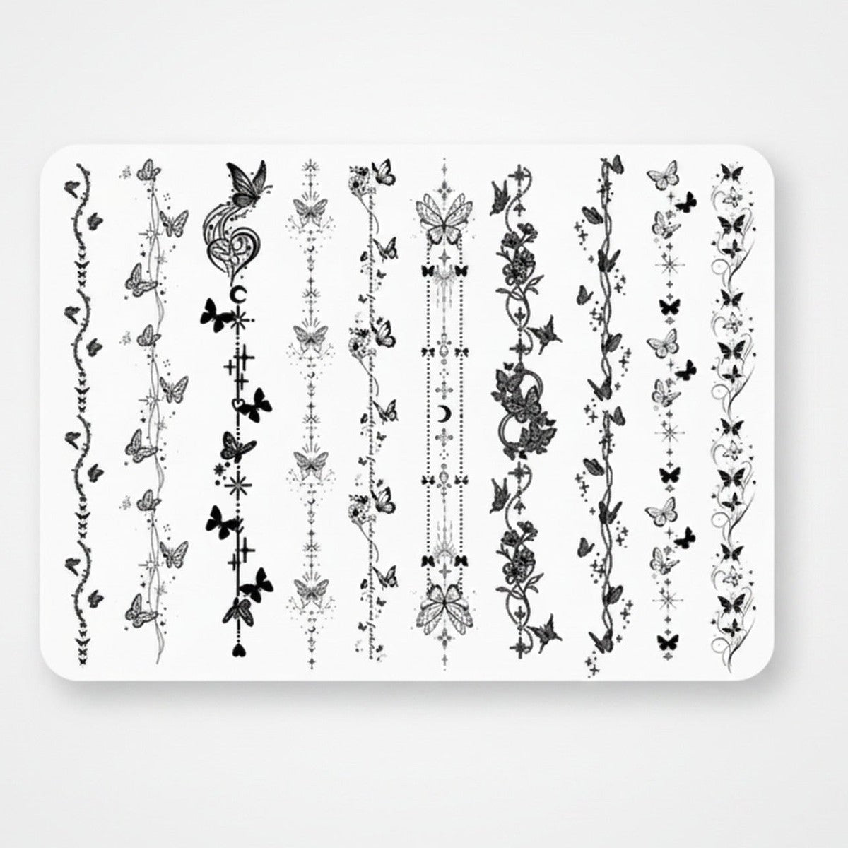 Butterfly Dream Temporary Tattoo Sheet Set – stationery (view 1)