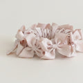 Satin Bow Hair Claw Clip - Pink – hair accessories (view 1)