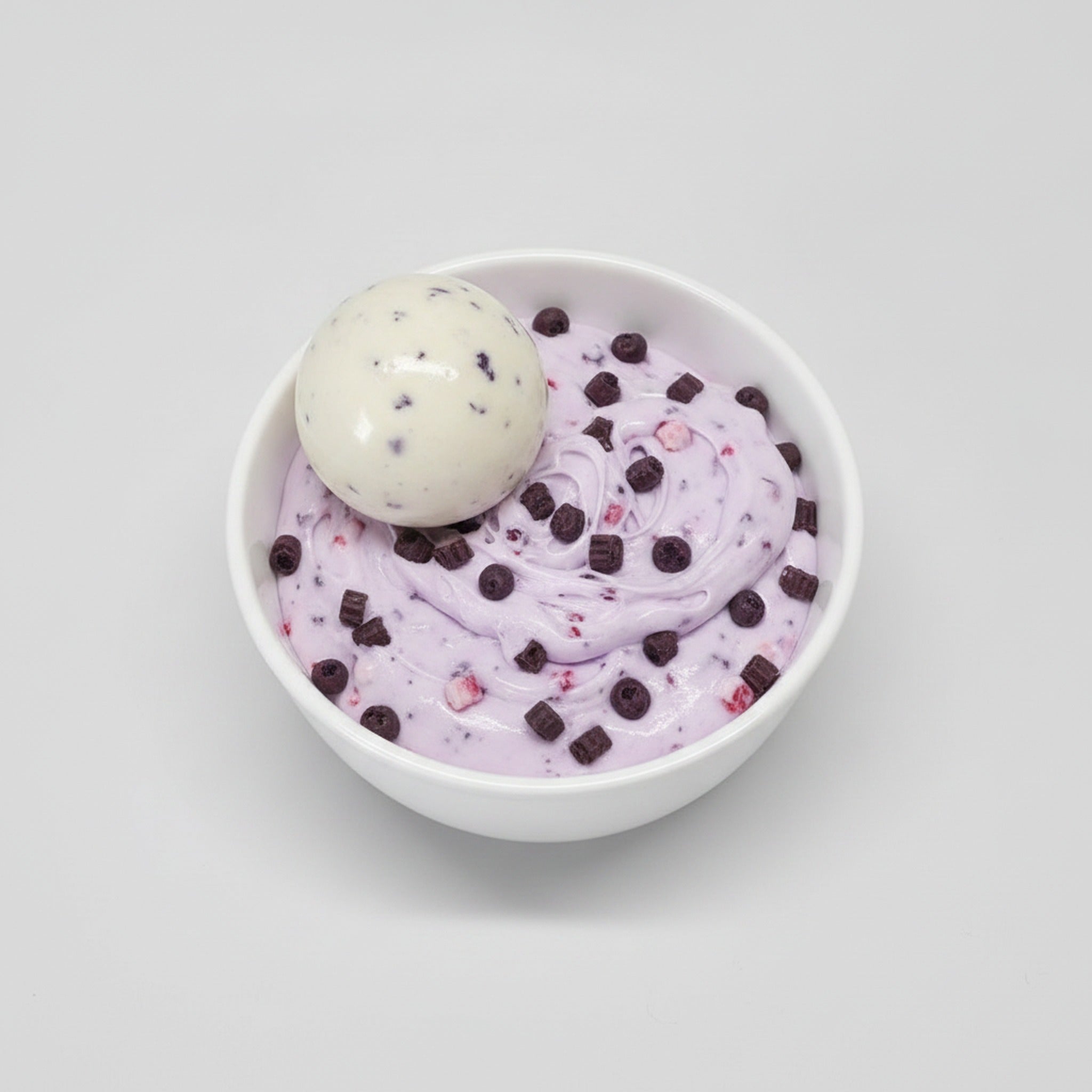 Creamy Squishy Dessert Bowl - Blueberry Cheesecake