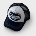 Chicago Windy City Trucker Cap - Navy Blue – apparel accessories (view 1)