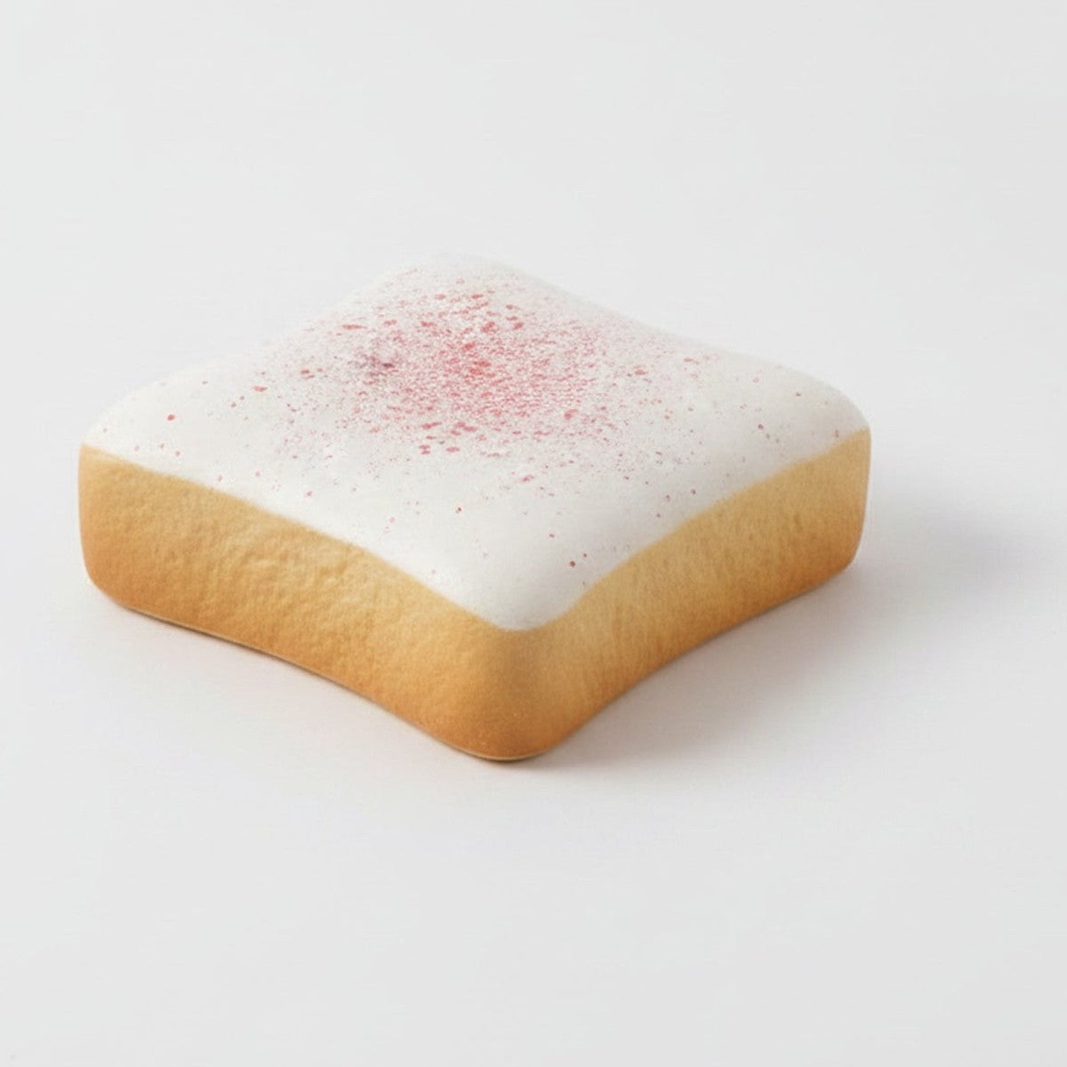 Frosted Toast Squishy - Strawberry