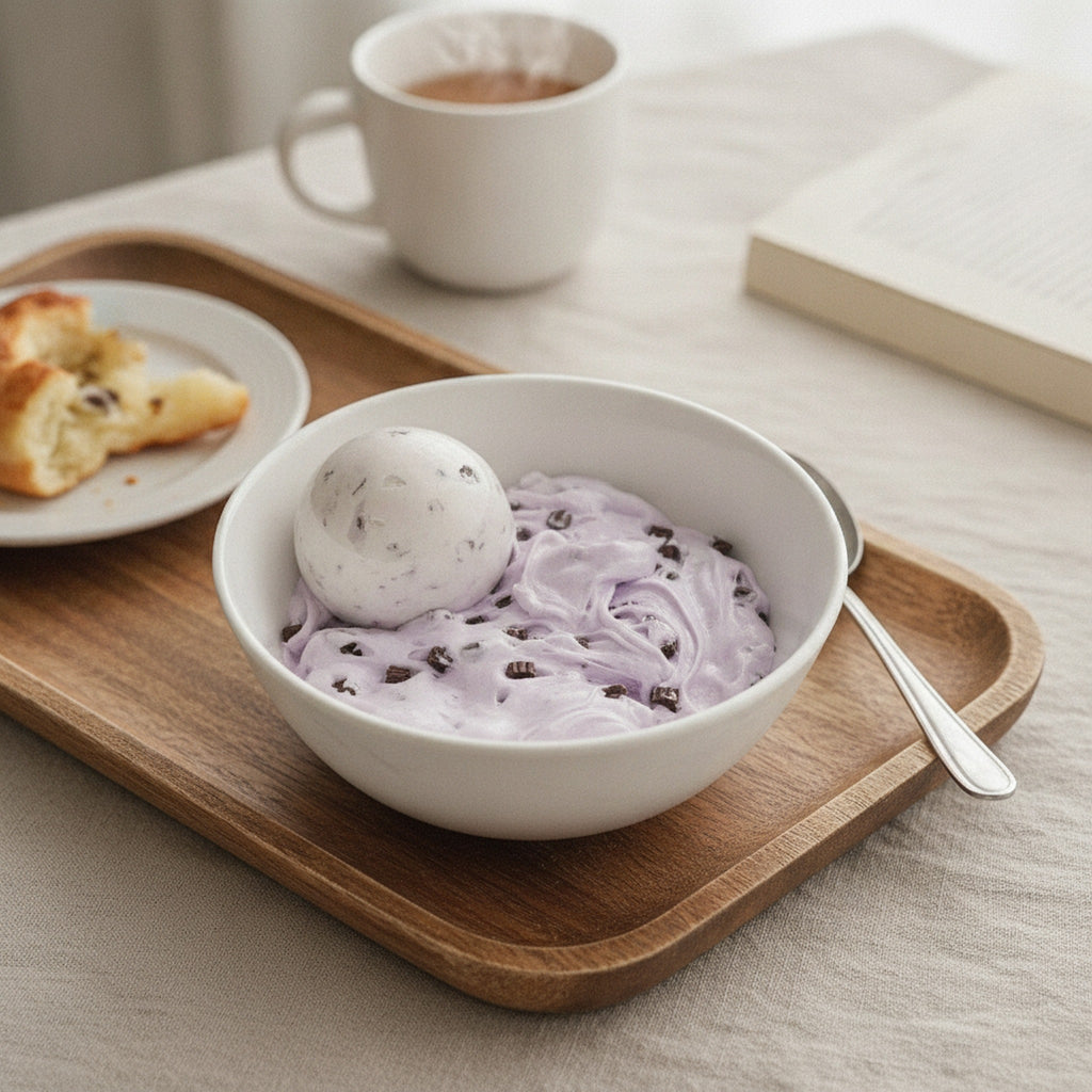 Creamy Squishy Dessert Bowl - Butter Black Pepper