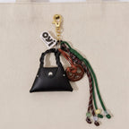 Tiny Bag Charm Keychain - Black Bag